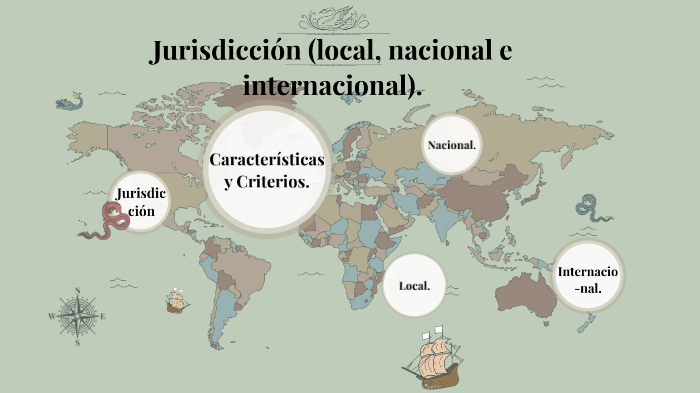 Jurisdicción Local Nacional E Internacional By Alma Ortega On Prezi