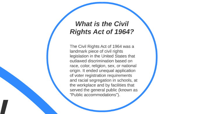 What is the Civil Rights Act of 1964? by James McIntosh on Prezi