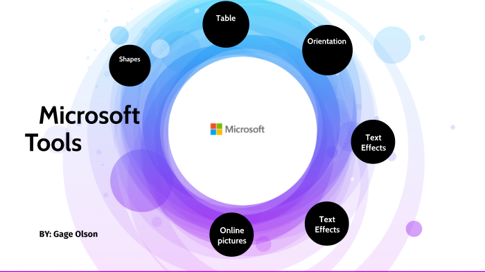 Microsoft tools by Gage Olson on Prezi