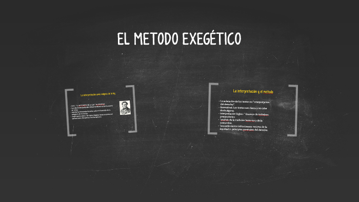 EL METODO EXEGETICO By ALE KIUU On Prezi