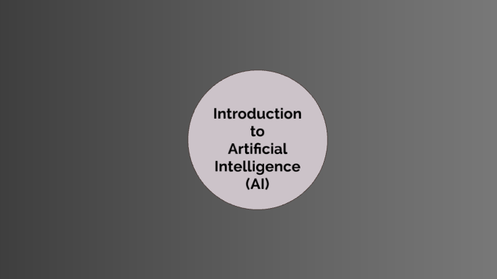 Introduction to AI by kishore kulkarni on Prezi