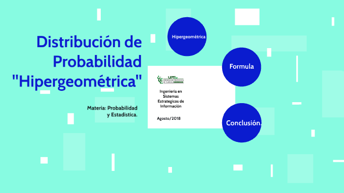 Distribución de Probabilidad "Hipergeométrica" by yahaira hernandez on ...