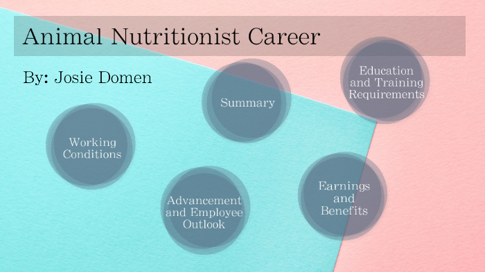 Animal Nutritionist Career - Josie Domen by Josie D Animal Nutritionist Career - Josie Domen by Josie D