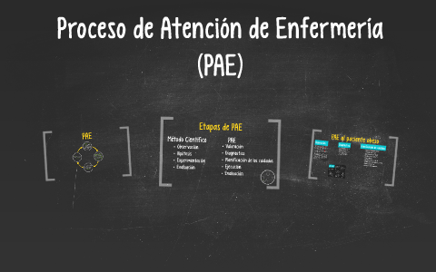 Proceso De Atención De Enfermería (PAE) By Cesar Almada On Prezi