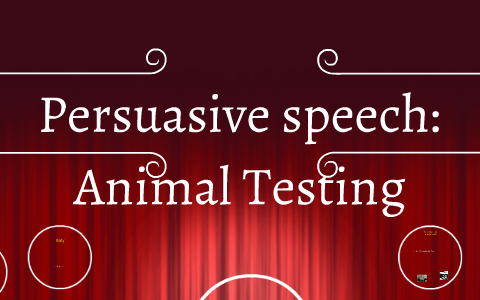 conclusion for animal testing speech