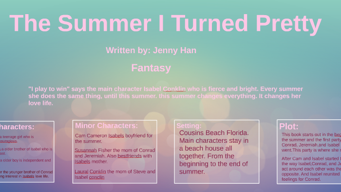 the summer i turned pretty plot the summer i turned pretty plot
