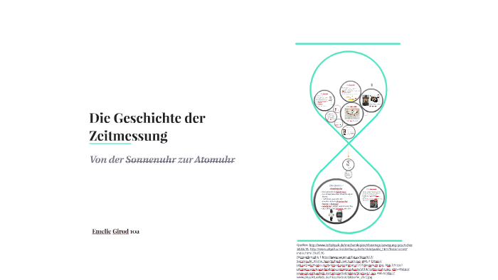 Die Geschichte der Zeitmessung by Emelie Girod on Prezi