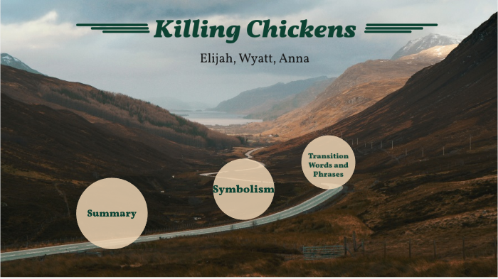killing chickens meredith hall analysis