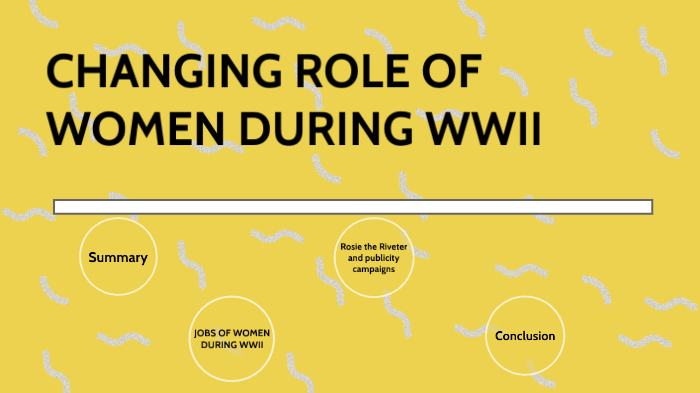 CHANGING ROLE OF WOMEN IN WWII by Laura Dell'Anna on Prezi