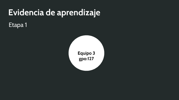 Evidencia de aprendizaje by Erick Sanchez Ramos on Prezi