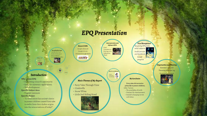 epq presentation handout