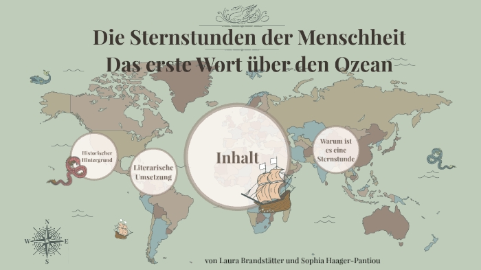 Sternstunden Der Menschheit Das Erste Wort Uber Den Ozean By
