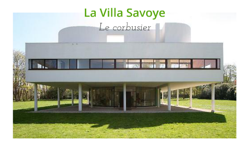 Villa Saboye Le Corbusier By Andrea Chavez On Prezi