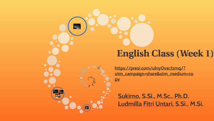 English Class (Week1) by Sukirno Sukirno on Prezi