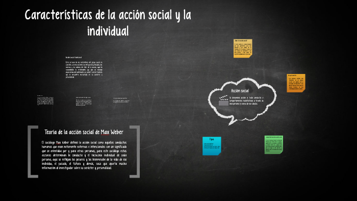 Características de la acción social y la individual by Irineo HerSan on