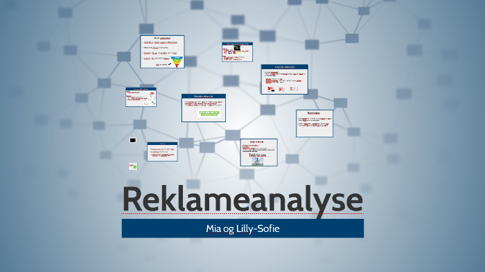 Reklameanalyse By Mia Strøm