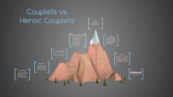 Couplets vs. Heroic Couplets by Jennifer Xue on Prezi