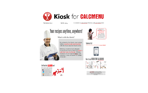 KIOSK FOR CALCMENU by EGS CALCMENU on Prezi