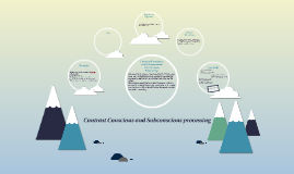 Contrast Conscious And Subconscious Information Processing By Victor Gaytan