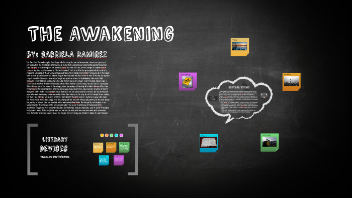 literary devices in the awakening
