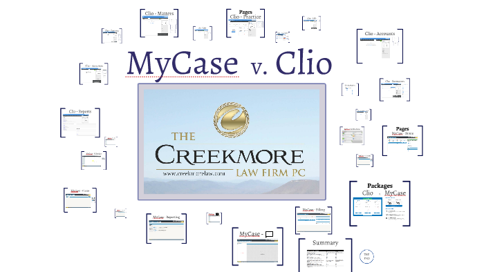 Clio v MyCase by Stephanie Jennings on Prezi Clio v MyCase by Stephanie Jennings on Prezi
