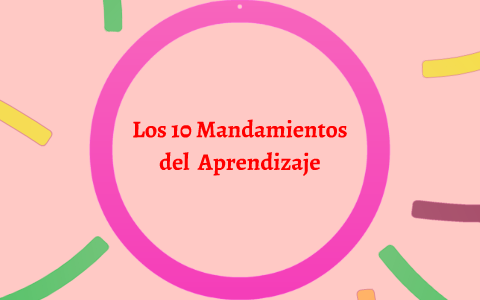 Los 10 Mandamientos Del Aprendizaje By Isabel MB