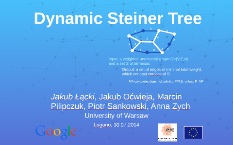 Dynamic Steiner Tree by Jakub Lacki on Prezi
