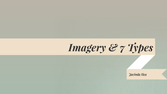7 types of imagery 7 types of imagery