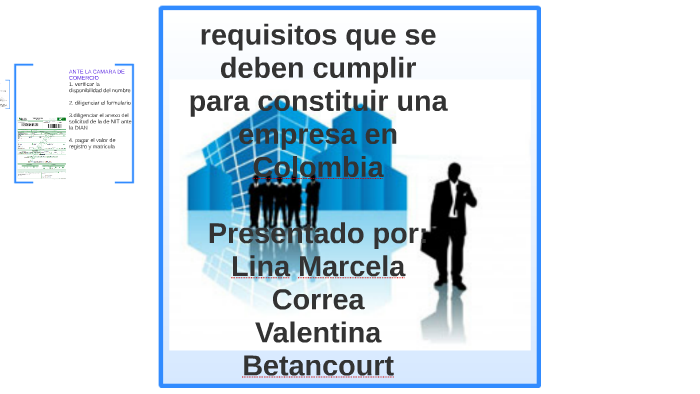 Requisitos Que Se Deben Cumplir Para Crear O Constituir Una By On Prezi