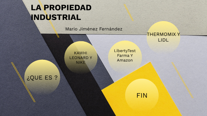 LA PROPIEDAD INDUSTRIAL by EL SHOW DEL VESPERTINO 1921 on Prezi