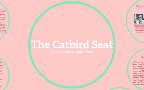 The Catbird Seat By Emily Winter On