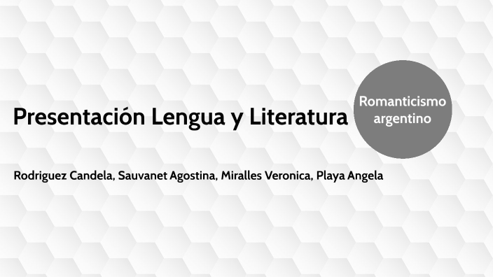 Presentacion Lengua y Literatura by Angela Playa on Prezi