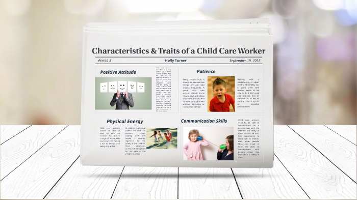 Characteristics of a Child Care Worker - Holly Turner by Holly.com ...