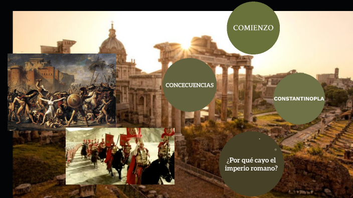 LA CAIDA DEL IMPERIO ROMANO by Ruth Bajaña on Prezi