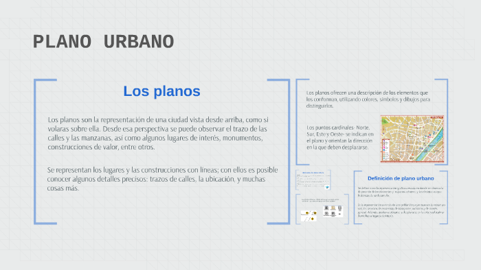 PLANOS URBANOS Y CARTESIANOS by Sarahi Aldrete Coronado on Prezi