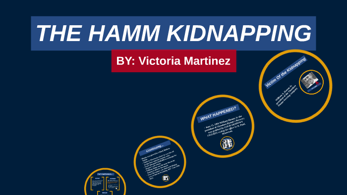 in case study 4 1 regarding the hamm kidnapping