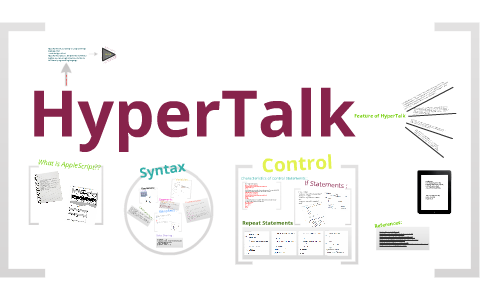 Picture of HyperTalk