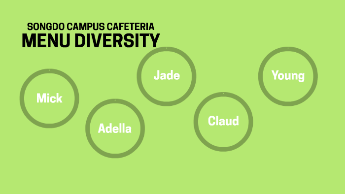 Menu Diversity on Campus by 지영 김 on Prezi