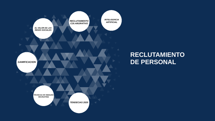 TENDENCIA PARA EL RECLUTAMIENTO DE PERSONAL by laura aguirre on Prezi