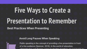 Five Ways to Create a Presentation to Remember by Sarah Lynn on Prezi ...