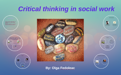 critical thinking theory in social work