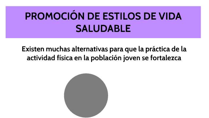 PROMOCIÓN DE ESTILOS DE VIDA ABLE By Andrea Murcia On Prezi