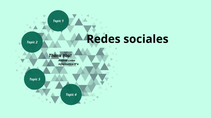 redes sociales by Andrea Cotes on Prezi