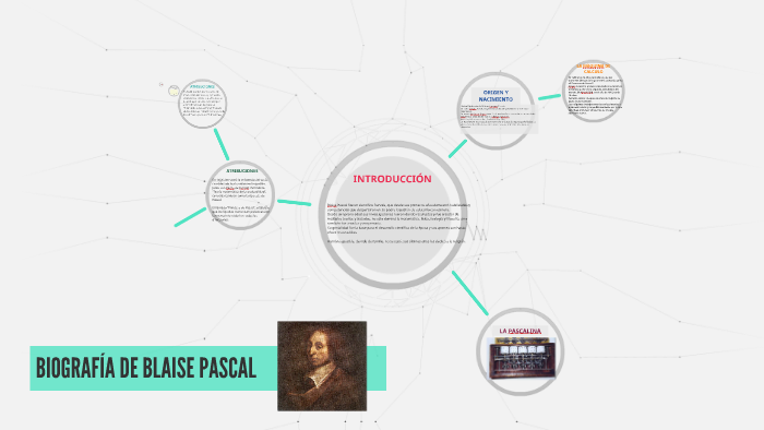 Biografia De Blaise Pascal By Carolina Sandoval