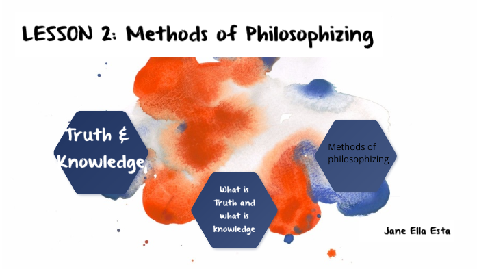 LESSON 2: Methods of Philosophizing by jane ella esta on Prezi