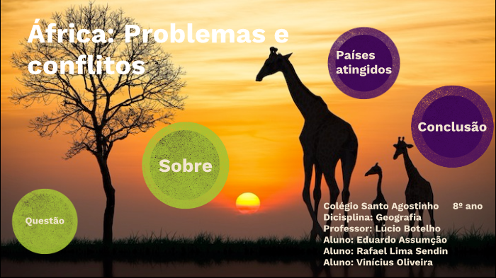 África: Problemas e conflitos by Rafael Lima Sendin on Prezi