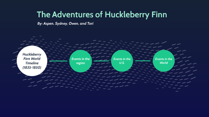 Huck Finn Timeline by Owen Martin on Prezi