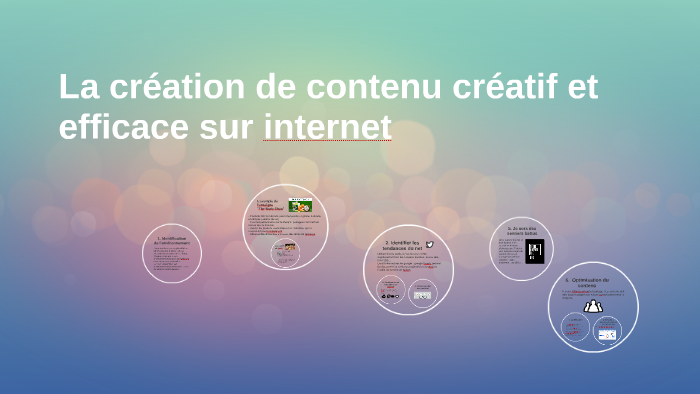 La création de contenu créatif et efficace sur internet by Elsa Lançon ...