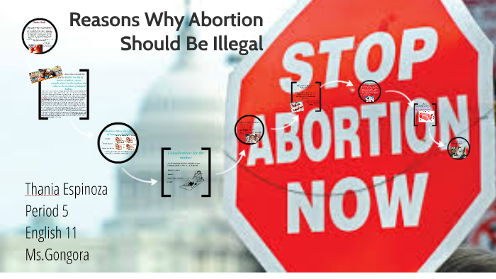 Reasons why abortion should be illegal essay