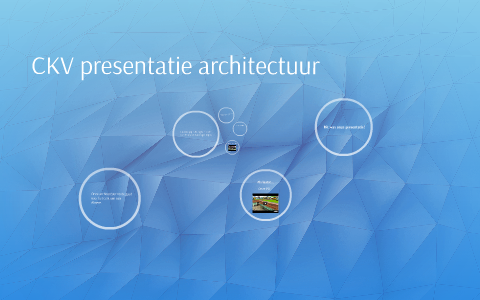 CKV presentatie architectuur by Philine Dokman on Prezi